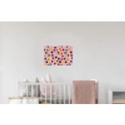 Cirkels - Patroon - Kleurrijk Muursticker klein 286 -kinderkamer