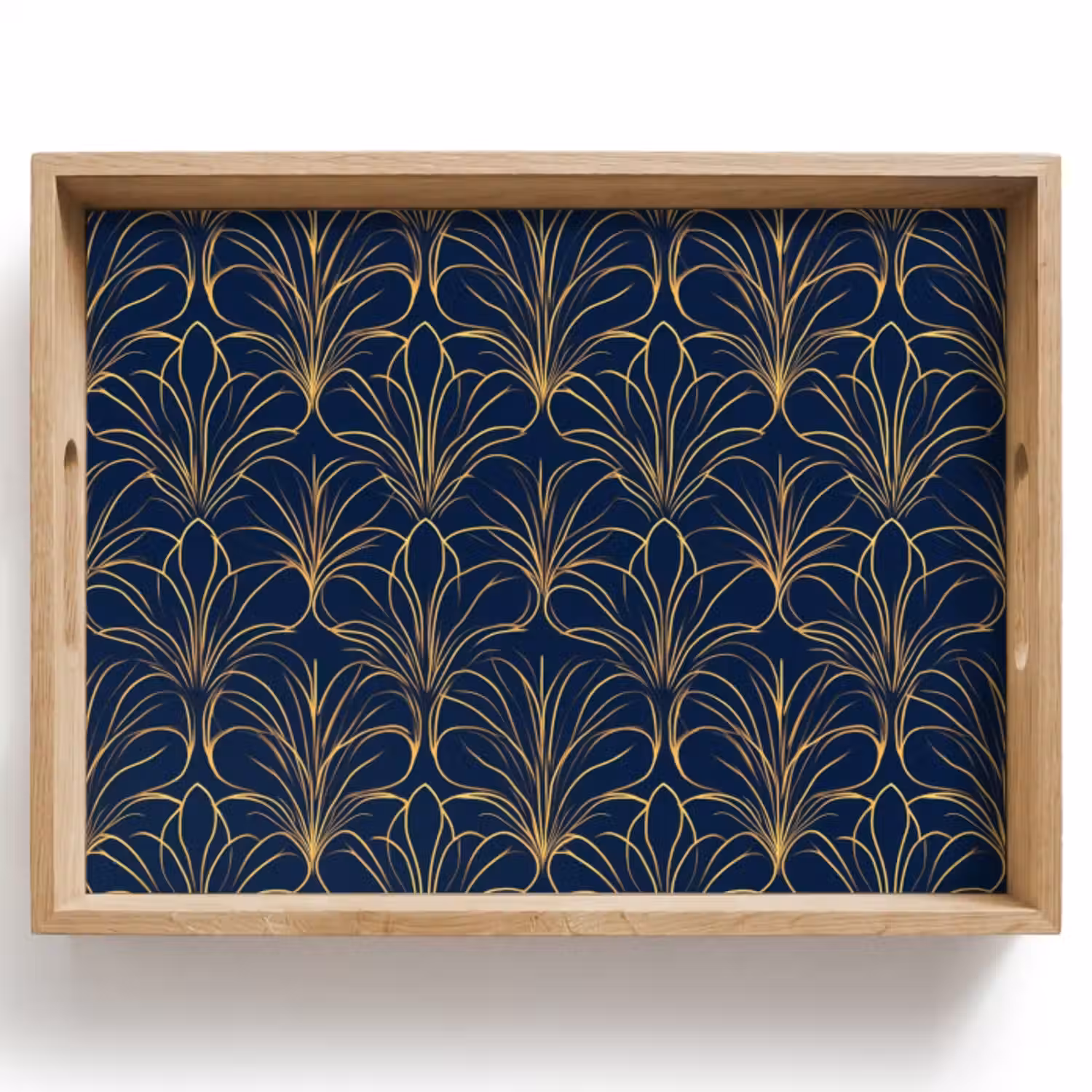 Tablett - Deco - Ventilator - Blau