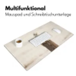 Sneeuwuil - Paal - Winter - Portret - Majestueus Muismat XXL klein -ysfeer4_duits