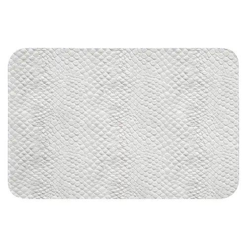 Slang - Patroon - Wit Badmat klein 997 -3d