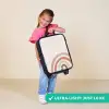 Ruwe regenboog naturel Kinderkoffer - Zwart klein -sfeer2_UK