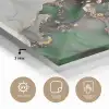 Marmer - Goud - Groen - Luxe plexiglas 5mm klein -sfeer2