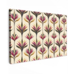 Waaier - Motief - Kleurrijk canvas 2cm klein 34 -z3d