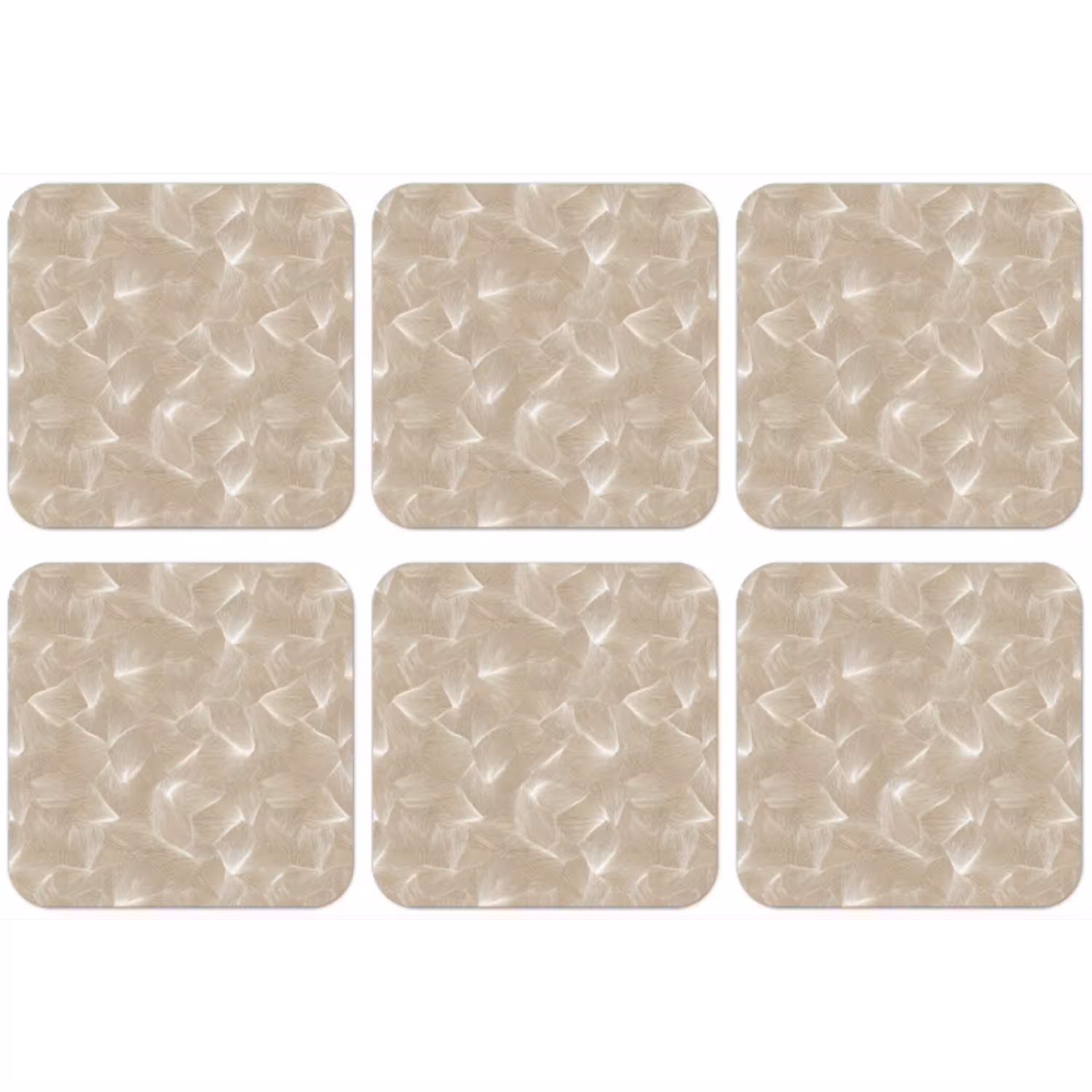 Organisch - Textuur - Beige onderzetter kurk middel 366 -zkaufland3dotto