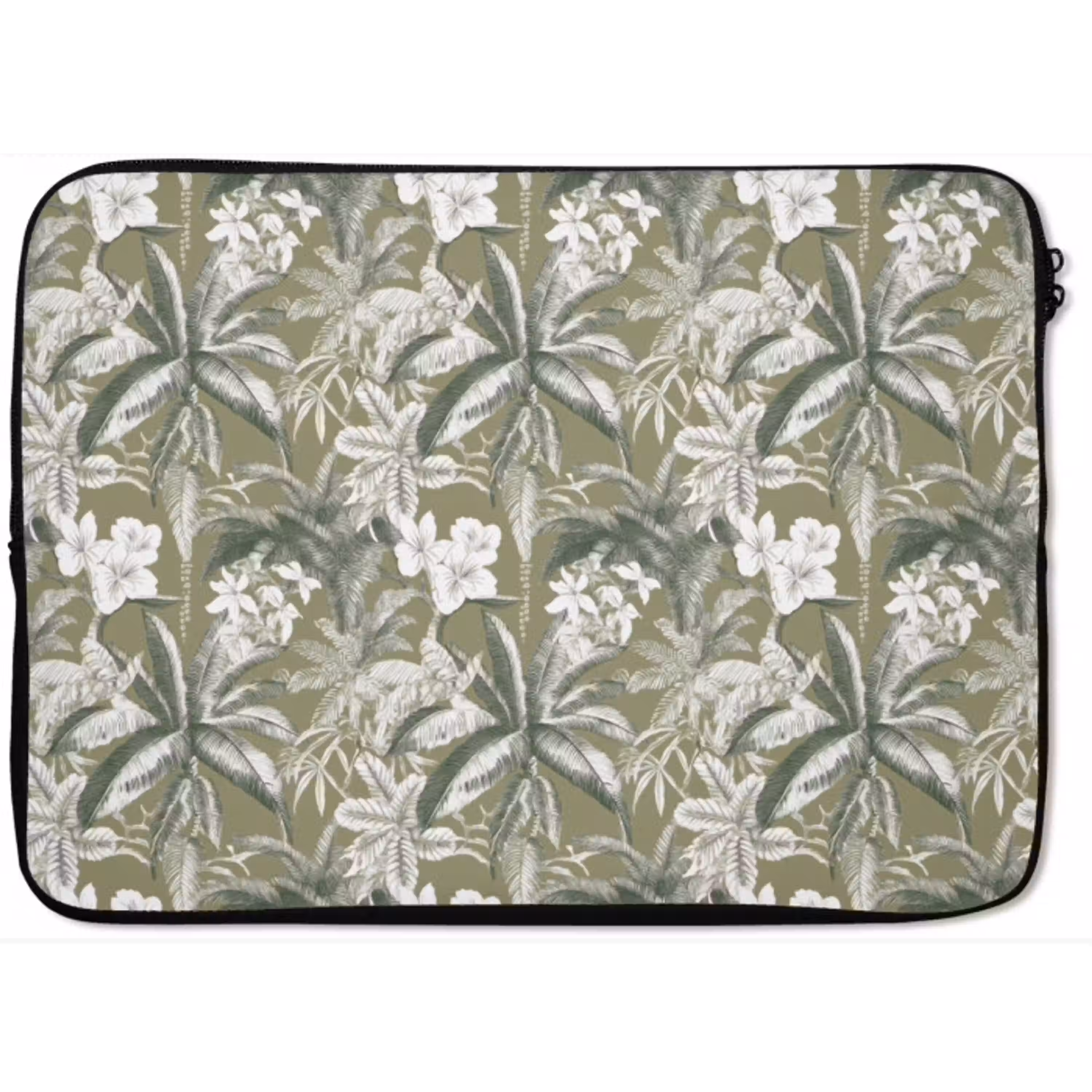 Botanisch - Bloemen - Groen laptophoes neopreen klein 279 -zkaufland3dotto