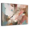 Verf - Kleuren - Abstract - Kunst Textielframe zwart klein -3d