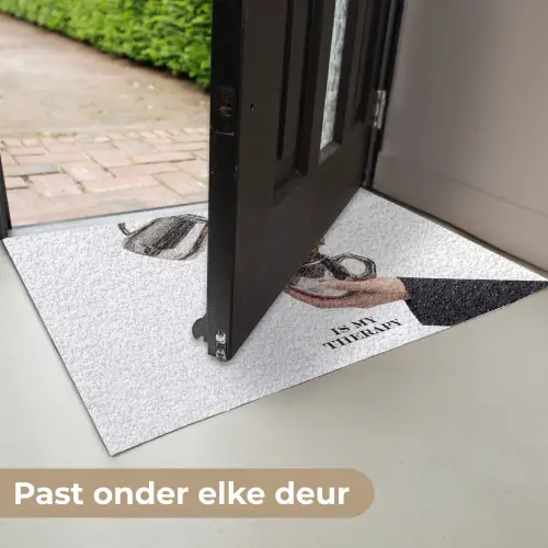 Koffie - Mok - Kan - Therapie Deurmat klein -USP_NL