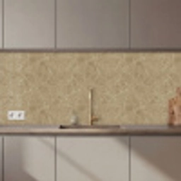 Beige - Marmer - Witte aders keuken achterwand 2 middel 871 zz_3dshopping