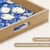 Bloemen - Delfts Blauw - Patroon - Tulp Dienblad Rechthoek middel -USP_HandgreepNL