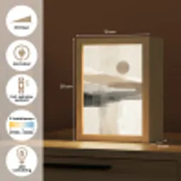 Minimalistisch - Landschap - Dimensie Light Box met kabel (Tafellamp) klein -USP_NL