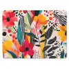 Bloemen - Bladeren - Abstract - Kleurrijk muismat rubber klein -3d