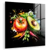 Tomaat - Avocado - Peper - Graffiti - Verf - Modern plexiglas 5mm klein -zzzproduct_nieuw
