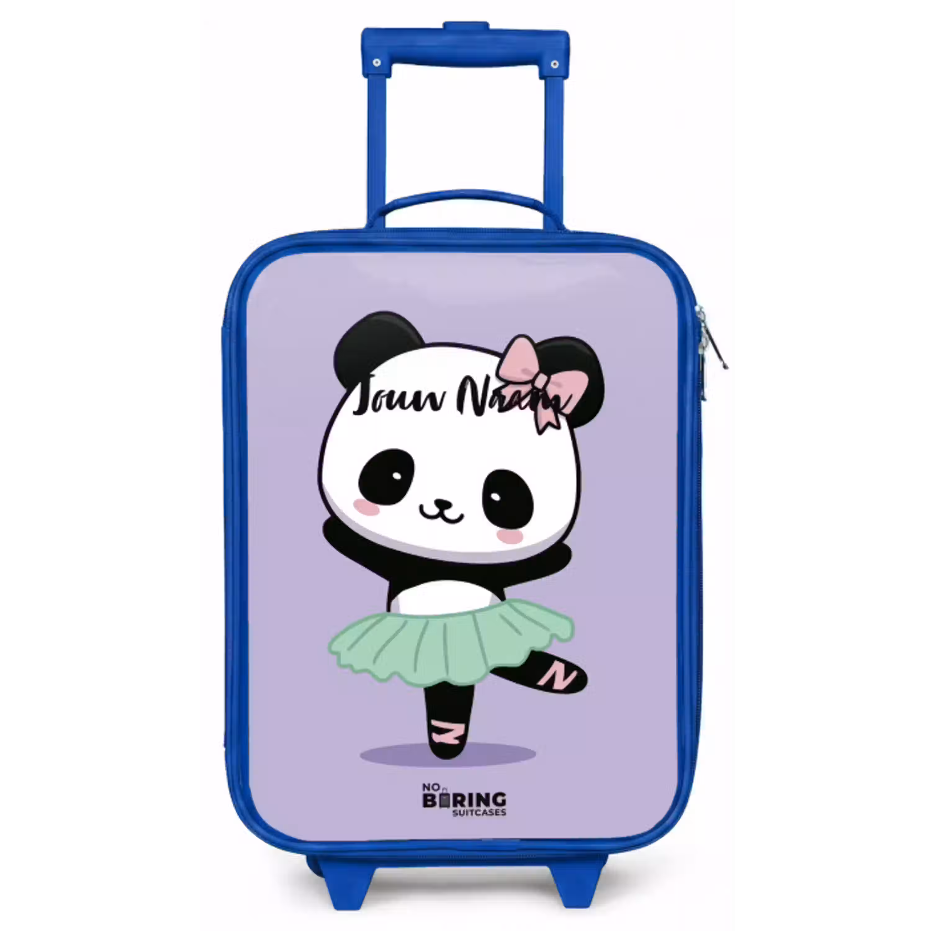 Kawai - Ballet - Panda Kinderkoffer - Blauw klein -zz3dotto