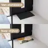 Vormen - Okergeel - Abstract Deurmat klein -voor-na_NL