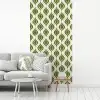 Patroon - Retro - Groen fotobehang vinyl groot 64 -woonkamer