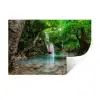 Jungle - Waterval - Planten - Water - Natuur Muursticker klein -3d