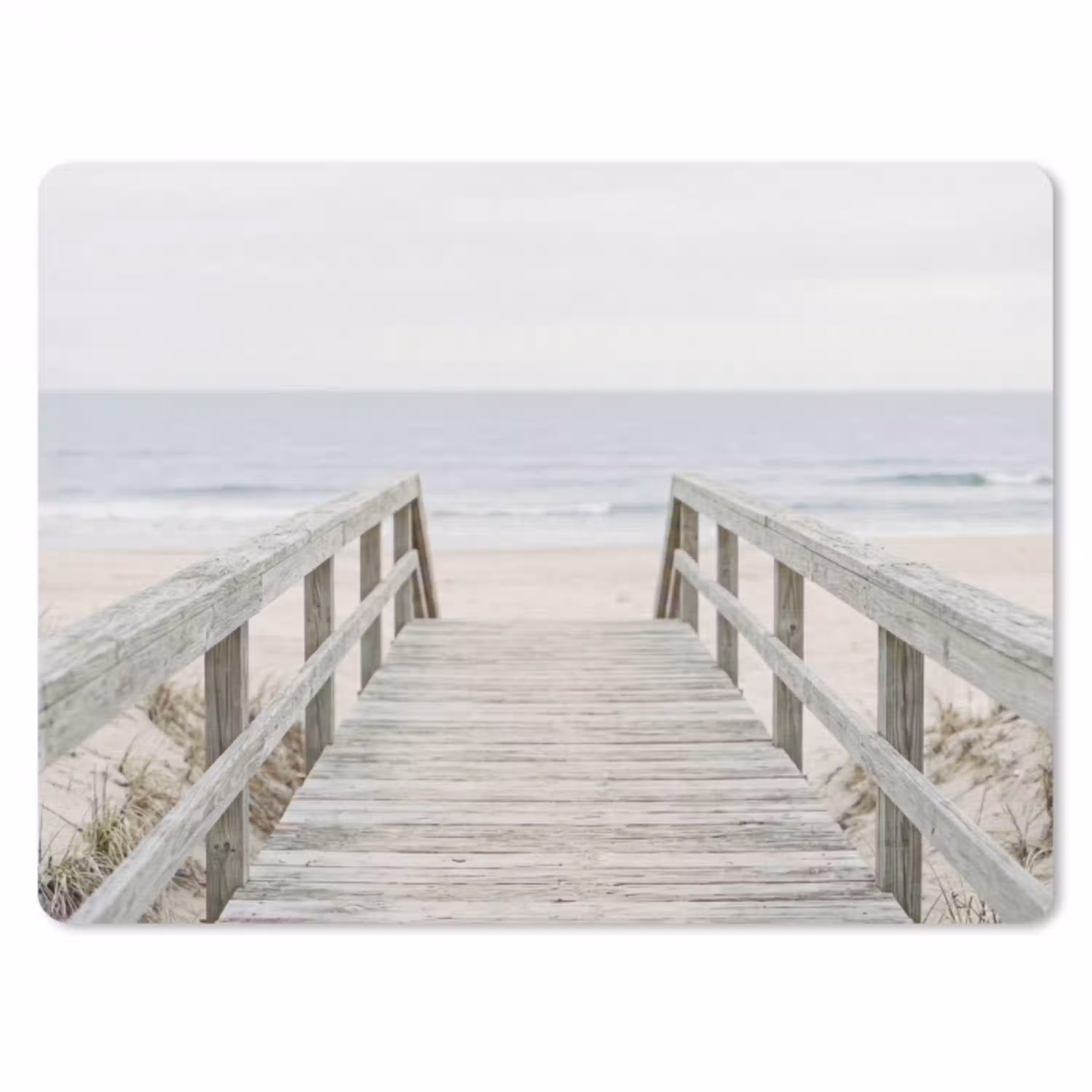 Duinen - Vlonder - Oceaan muismat rubber klein -3d