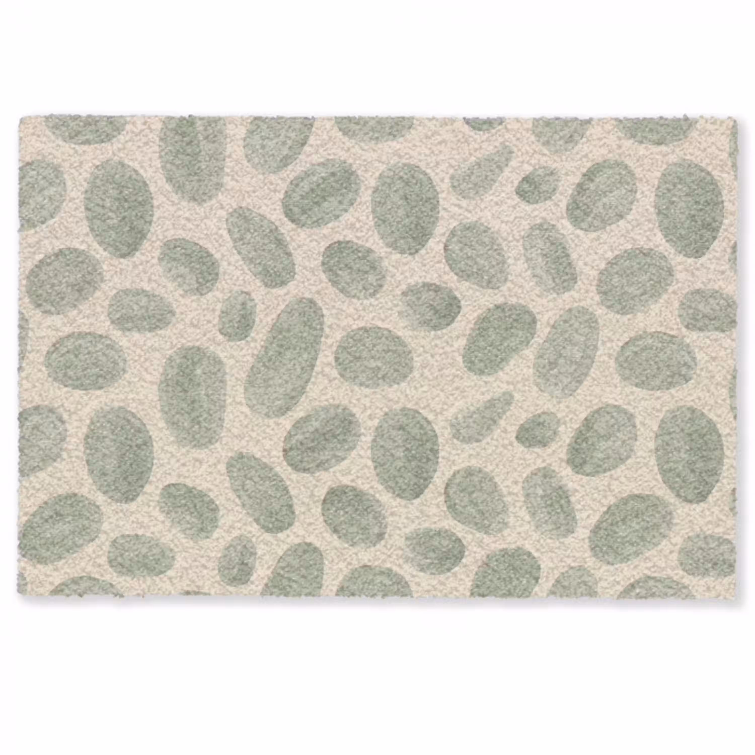 Abstract - Patroon - Organisch - Groen - Modern Deurmat klein -zkaufland3d