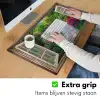 Doorkijk - Bloemen - Tuinpad - Natuur - Raam Muismat XXL klein -sfeer3