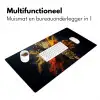 Specerijen - Explosie - Oranje Muismat XXL klein -sfeer4