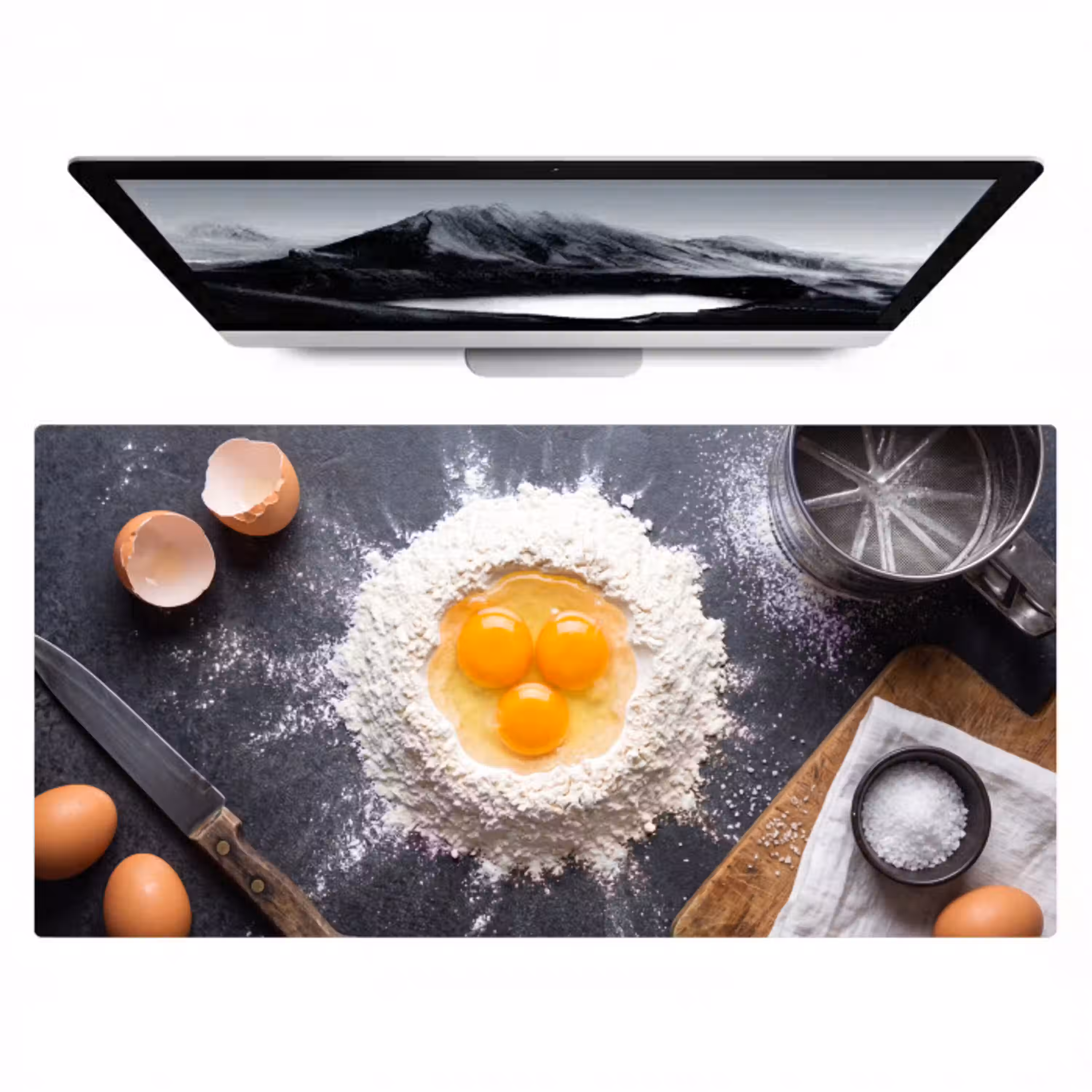 Eten - Bakken - Keuken Muismat XXL klein -zzz3d