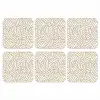Abstract - Modern - Beige onderzetter kurk middel 366 -3d