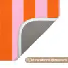 Strepen - Oranje - Verticaal - Ciao bella Badmat klein -USP_AntislipDE