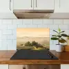 Landschap - Toscane - Ochtendlicht keuken achterwand spatscherm klein -sfeer2