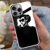 Vrouw - Zwart - Hart Hoesje iPhone 16 Pro Max met koord klein -sfeer3