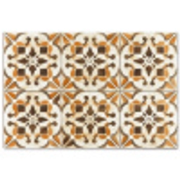 Vintage - Spaans - Decoratie - Keramiek tuinposter los doek groot -3d