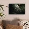 Blad - Groen - Nerven - Regendruppels canvas 2cm klein -sfeer1
