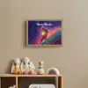 Crossmotor - Neonkleuren - Lijnen - Helm Light Box met batterij (Wandlamp kind) middel -sfeer2_kind