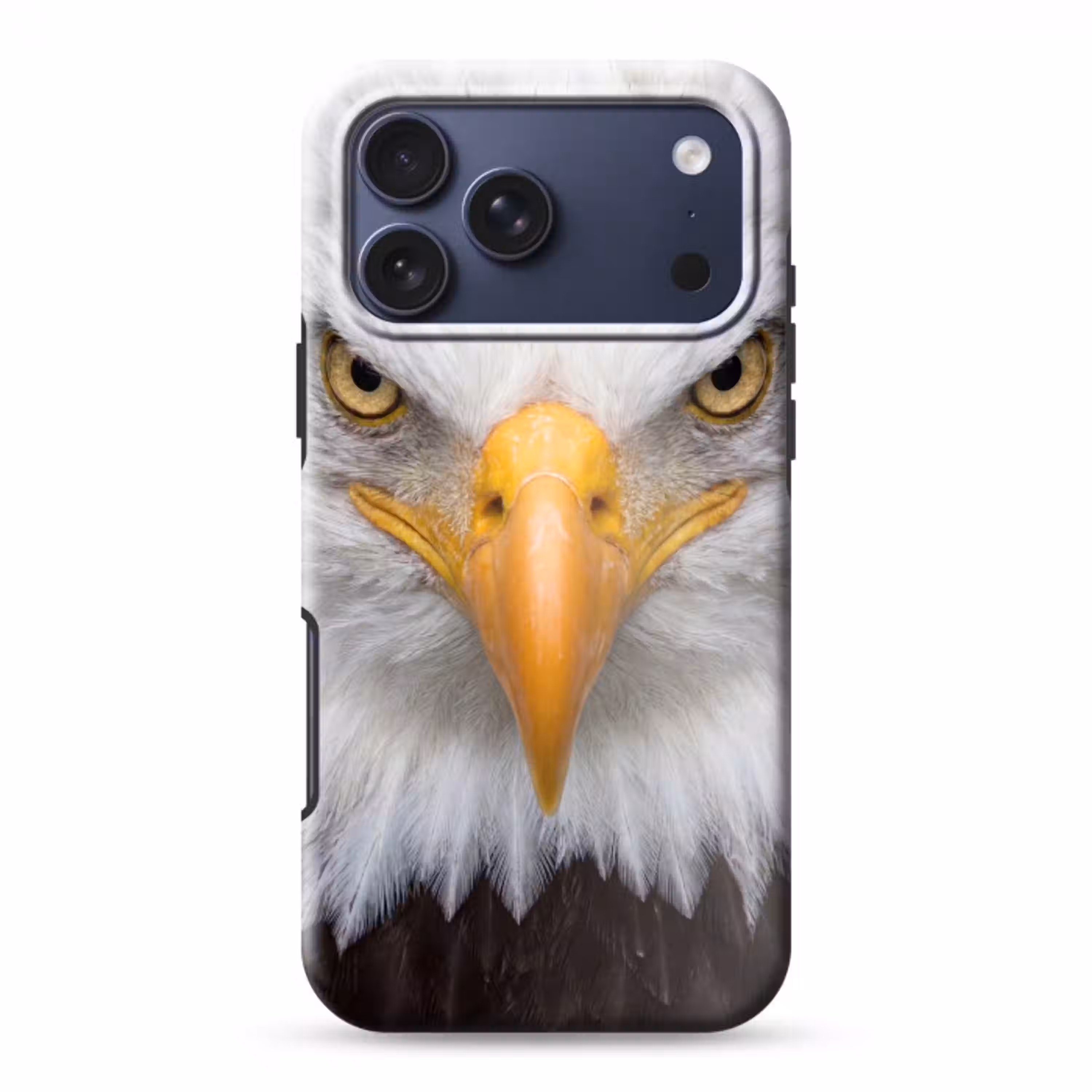 Amerikaans - Zeearend - Portret - Geel Toughcase MagSafe Apple iPhone 17 Pro Max klein -3d