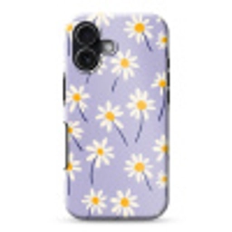 Modern - Madelief - Paars Toughcase MagSafe Apple iPhone 17 klein 1017 -3d