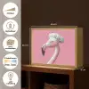 Flamingo - Roze - Koksmuts - Vogel Light Box met batterij (Wandlamp) middel -USP_websiteoverzichtNL