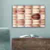 Macarons - Beige - Bruin canvas 2cm klein -sfeer4