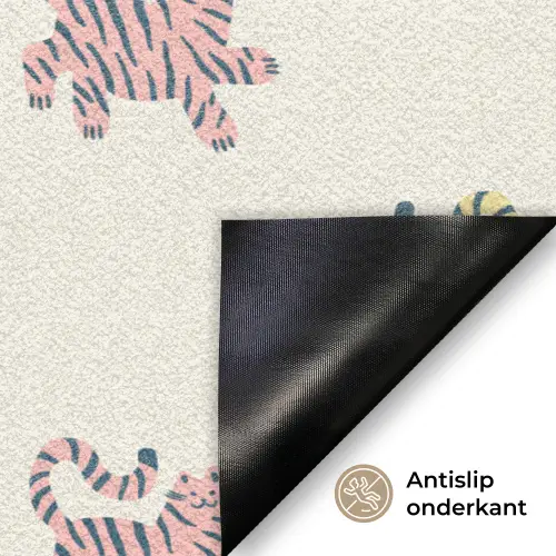 Dansend - Katten - Patroon Deurmat klein 898 -antislip_NL