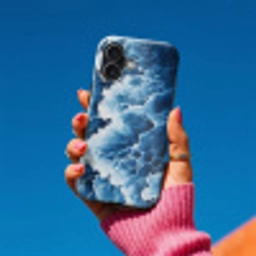 Golven - Blauw - Schuim Toughcase MagSafe Apple iPhone 17 klein -Sfeer1V