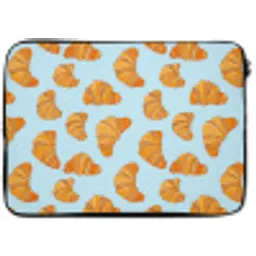 Croissant - Speels - Blauw laptophoes neopreen klein 279 -zkaufland3dotto