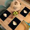 Solitair blad in goud Placemat vinyl groot -zzsfeer5_Kitchenyeah-website
