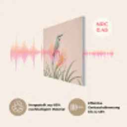 Vogel - Bloem - Natuur - Roze PET vilt klein -USP_DE