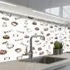 Snoep - Vintage - Chocolade - Design keuken achterwand 2 middel 871 -3d_schuin
