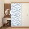Waaier - Modern - Blauw deurposter klein 289 -sfeer3