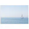 Horizon - Zeilboot - Zee poster papier klein -3d
