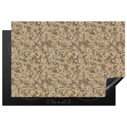 Bruin - Grijs - Patroon Inductie beschermer vinyl 3mm klein 276 -3d