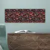 Spat - Abstract - Waterverf - Zacht canvas 2cm klein 828 -sfeer4