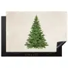 Kerstboom - Groen - Kerstmis - Feestdagen Inductie beschermer vinyl 3mm klein -3d