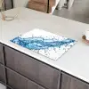 Spash - Water - Blauw Inductie beschermer vinyl 3mm klein -sfeer8