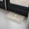 Welkom - Beige Deurmat klein -sfeer2