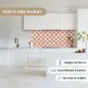 Retro - Klassiek - Roze keuken achterwand 2 middel 871 -sfeer4_NL